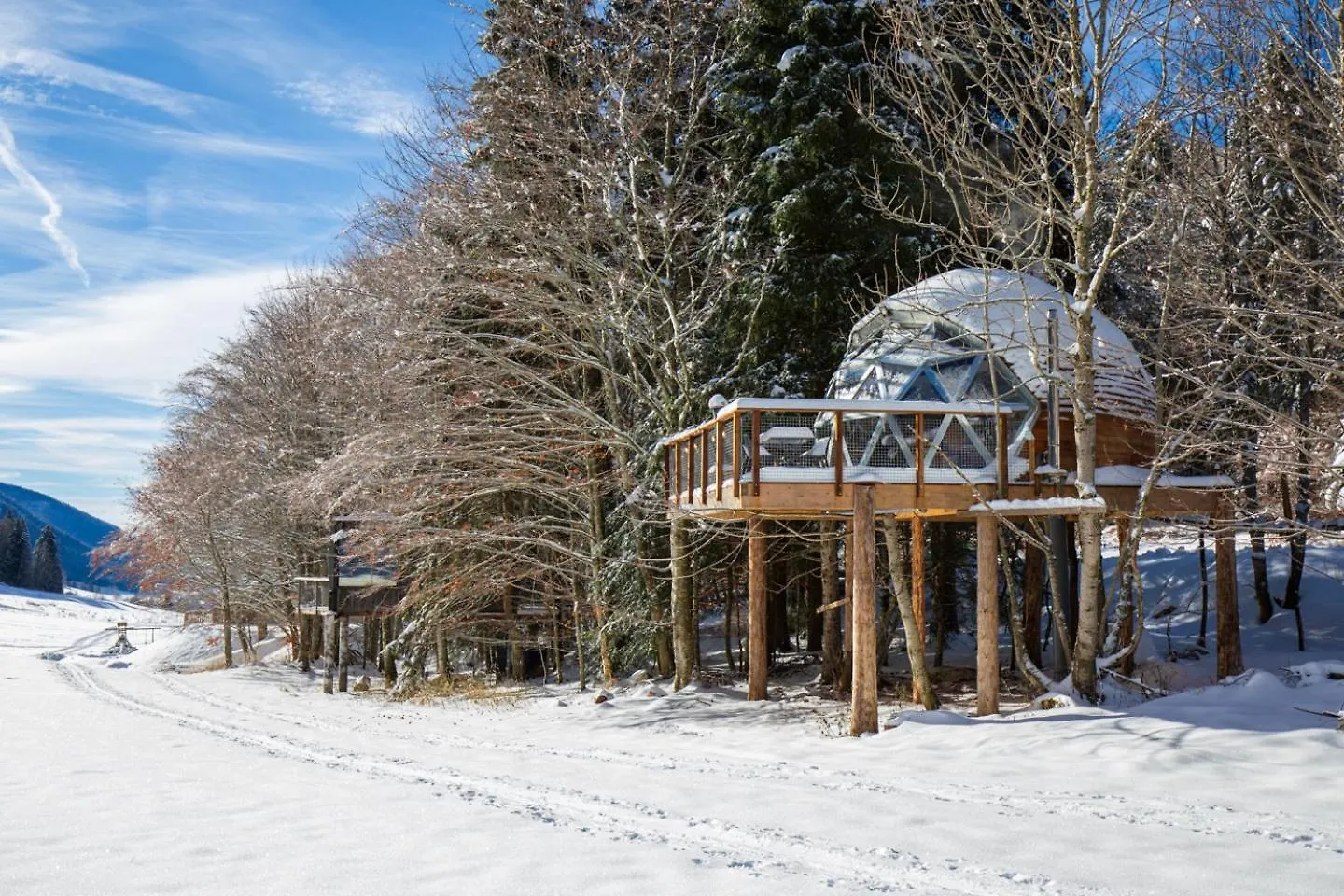 Dome Panoramique Tout Confort Au Coeur Du Vercors Autrans-Meaudre-en-Vercors Holiday home