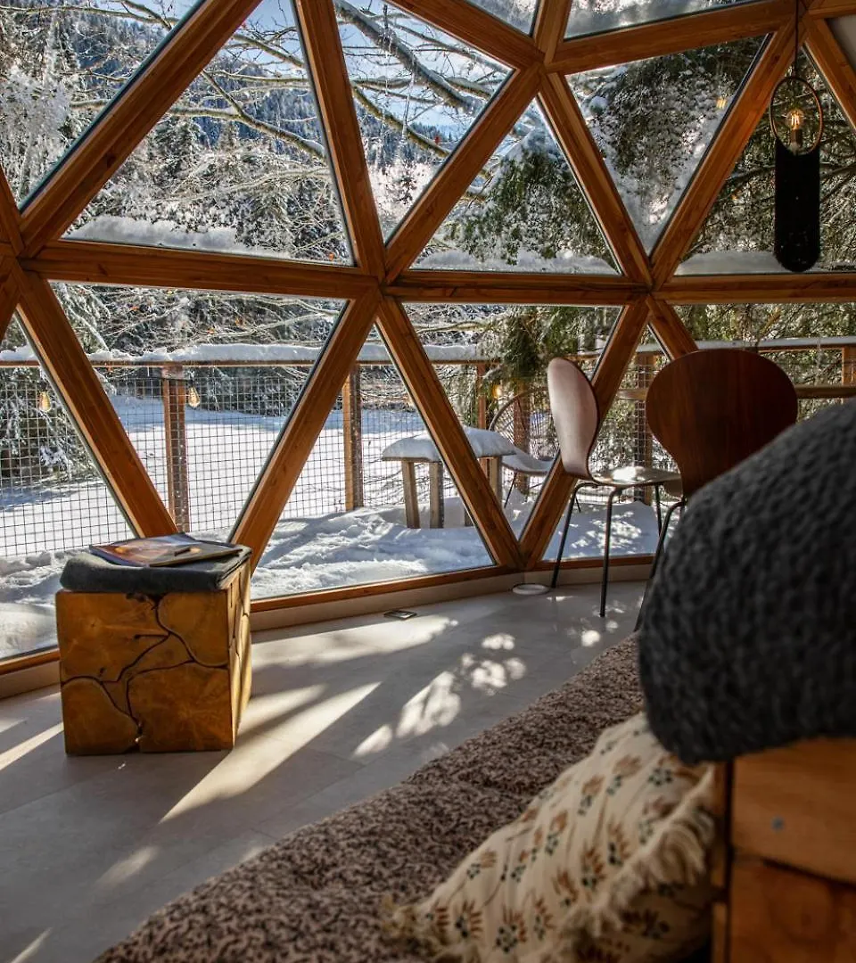 Holiday home Dome Panoramique Tout Confort Au Coeur Du Vercors Autrans-Meaudre-en-Vercors