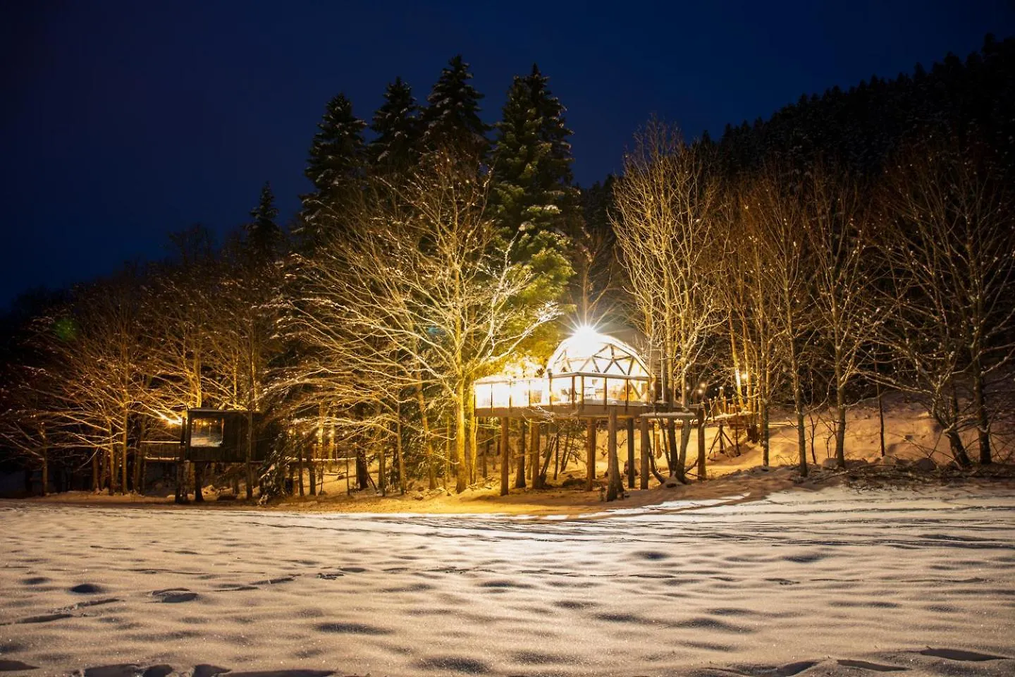 Dome Panoramique Tout Confort Au Coeur Du Vercors Autrans-Meaudre-en-Vercors Holiday home