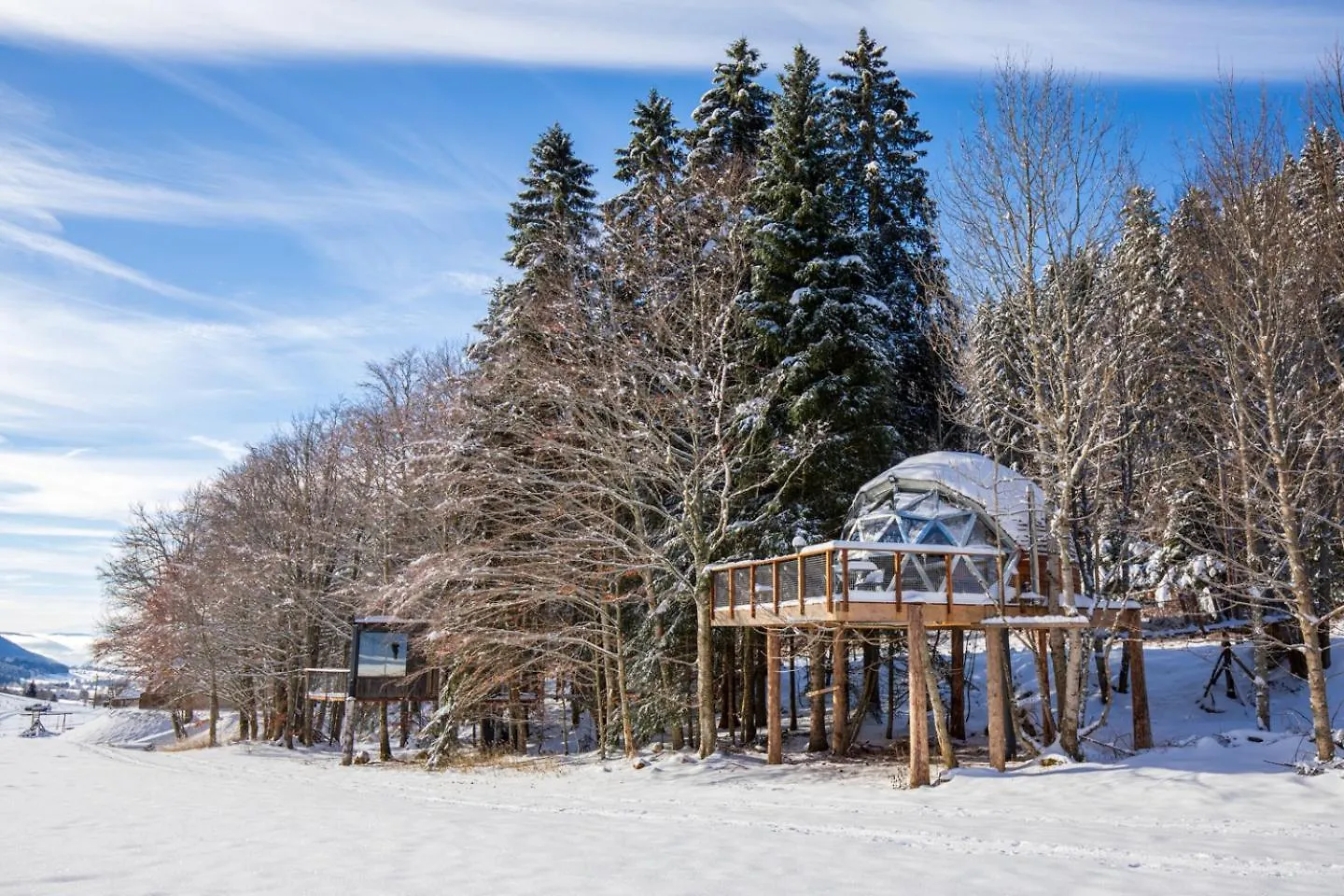 Holiday home Dome Panoramique Tout Confort Au Coeur Du Vercors Autrans-Meaudre-en-Vercors